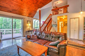 Rustic Intervale Hideaway with Deck and Wooded Views! North Conway